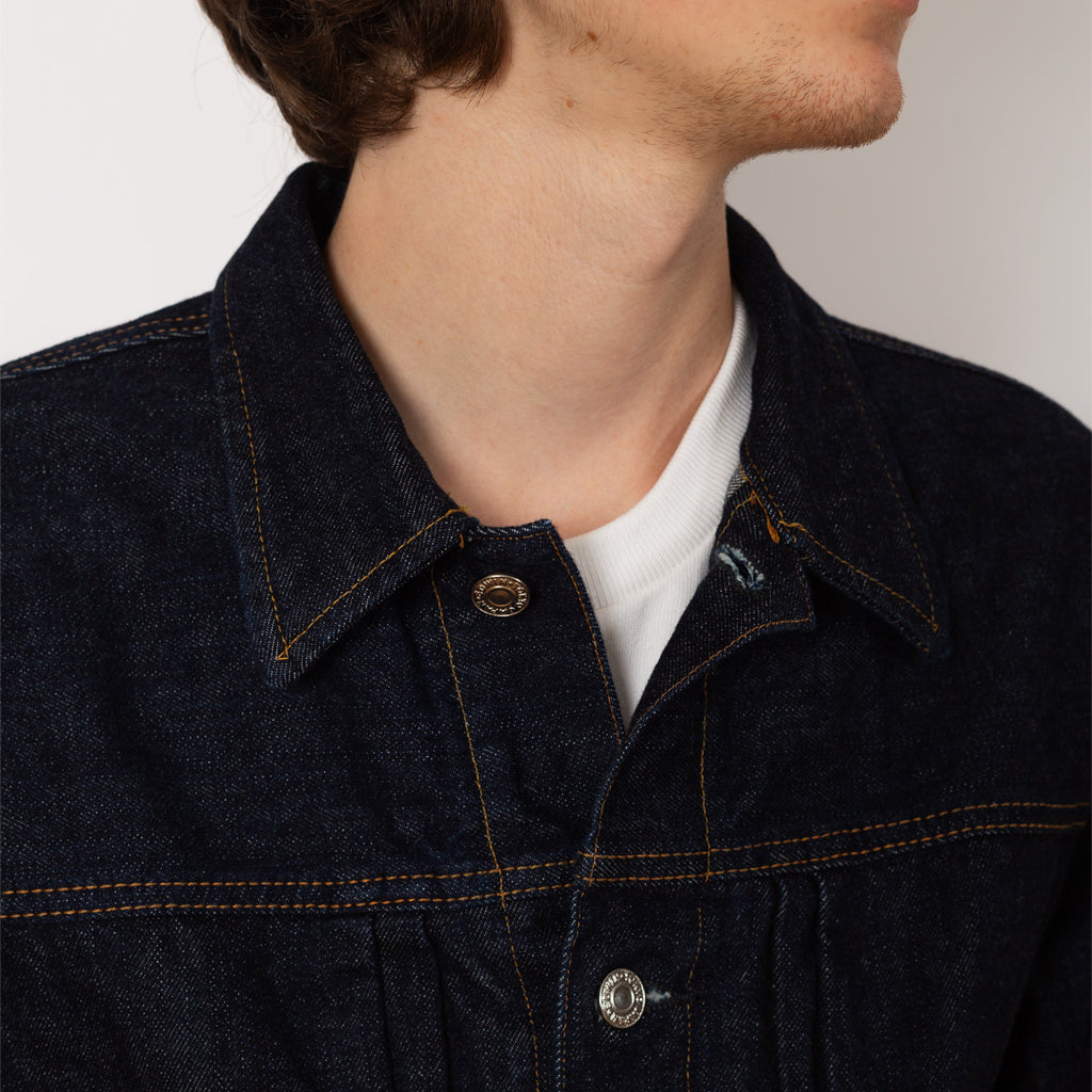 Denim Jacket - 14oz Rinsed Kurabo