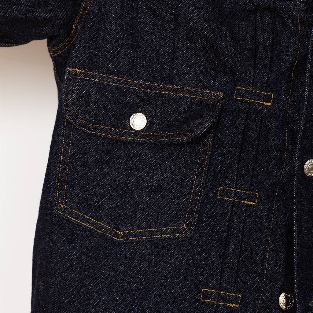 Denim Jacket - 14oz Rinsed Kurabo