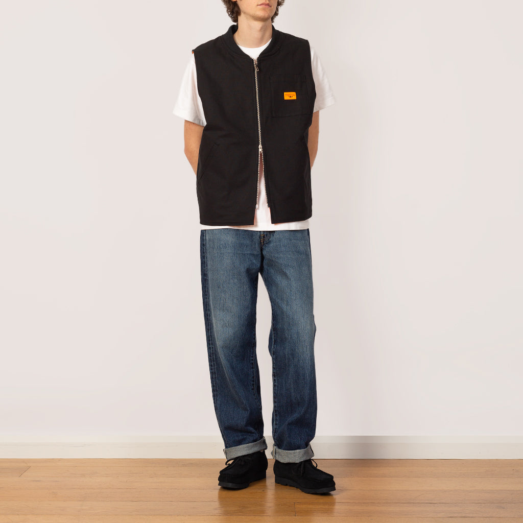 Loose Fit - Kurabo Recycled Red 14oz Dark Used