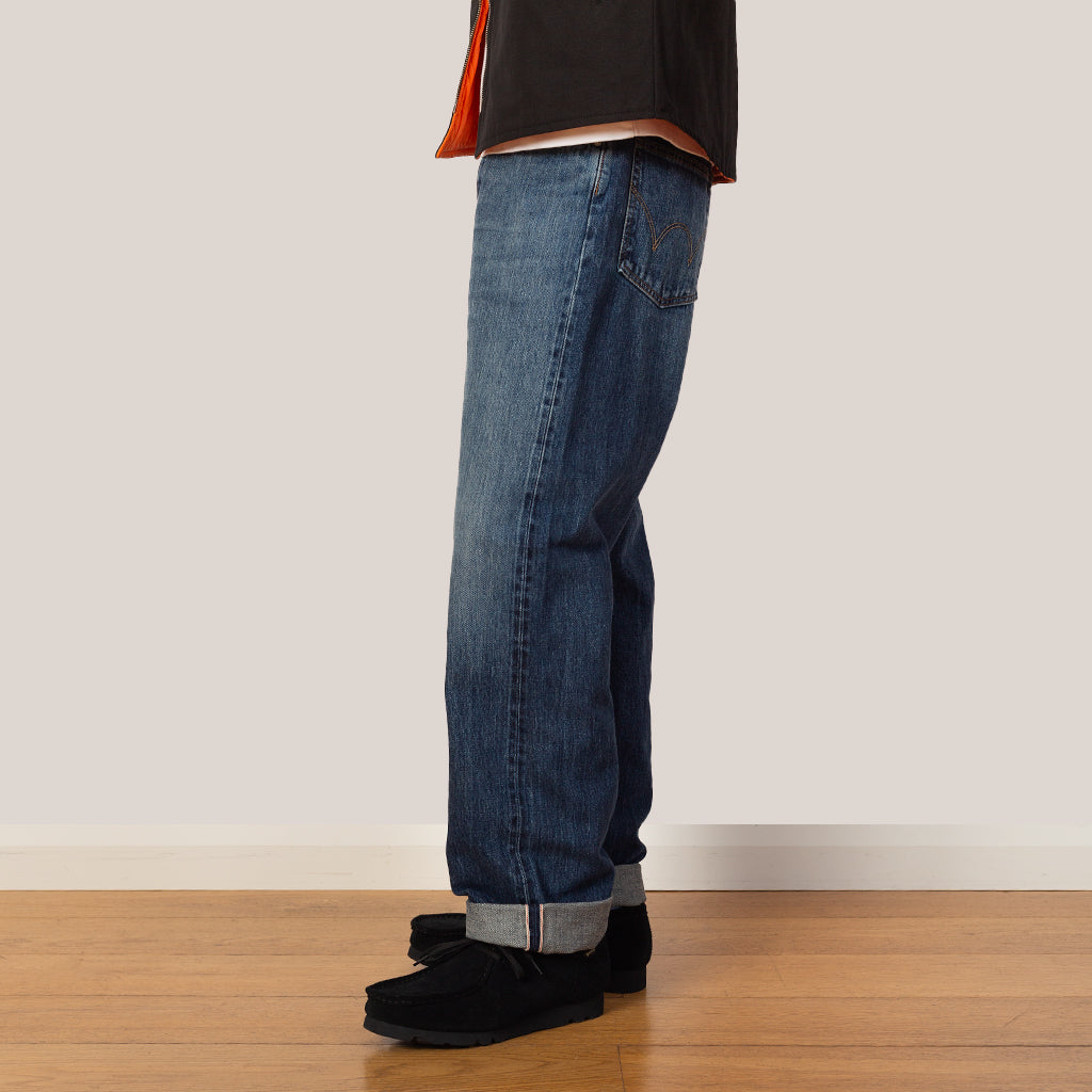 Loose Fit - Kurabo Recycled Red 14oz Dark Used