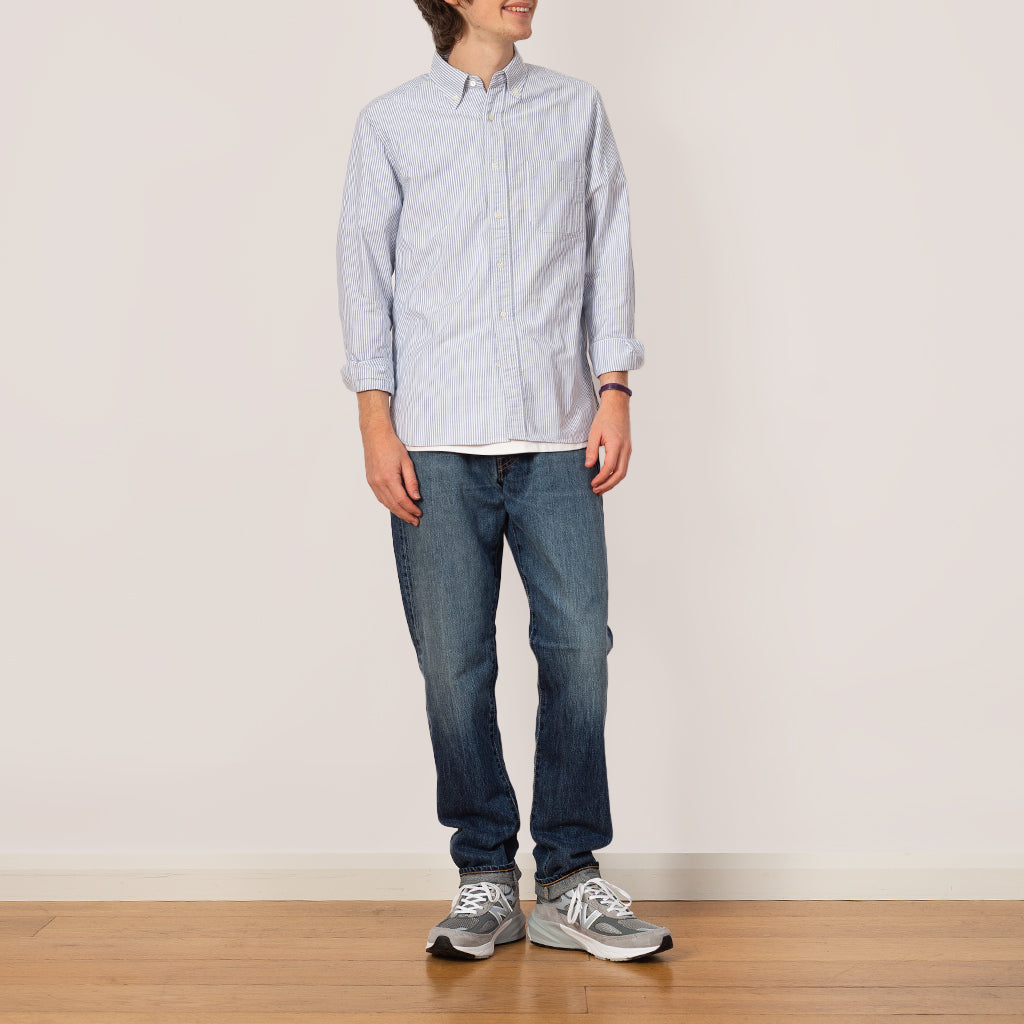 Regular Taper - Kurabo Recycled Red 14oz Dark Used