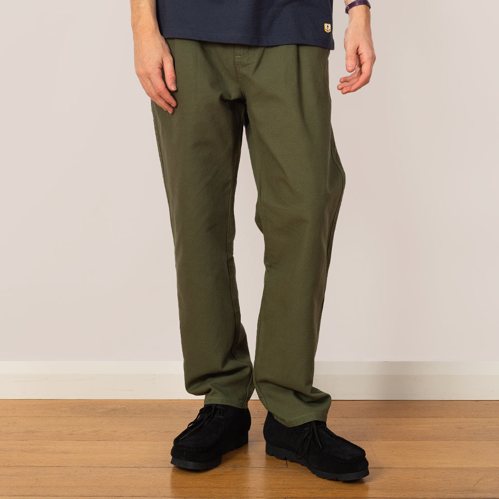 Canvas Waiter Pant - Olive