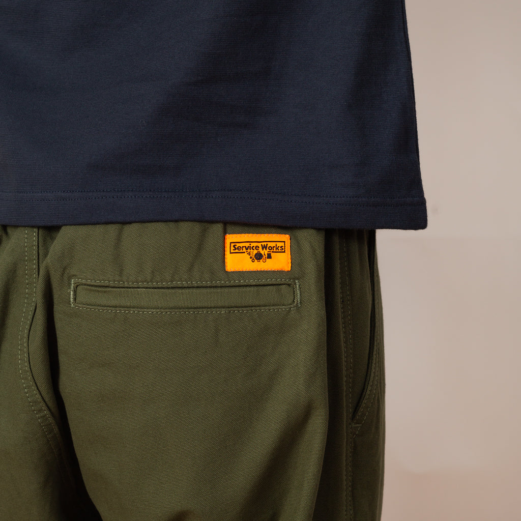 Canvas Waiter Pant - Olive