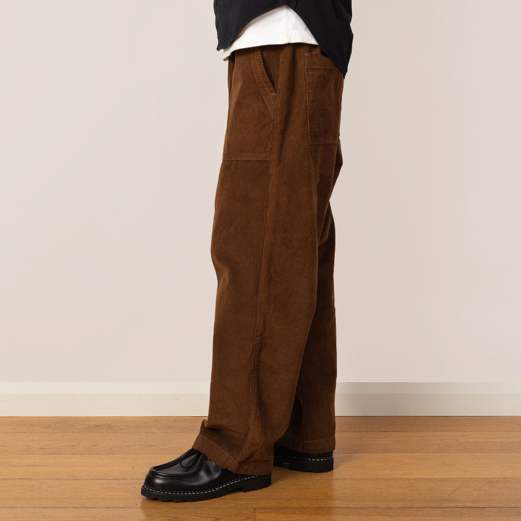 Cord Chef Pant - Bark