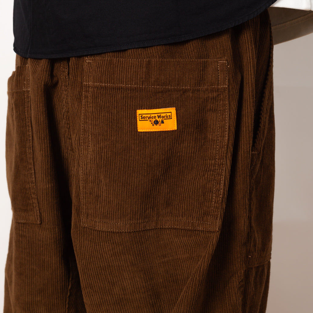 Cord Chef Pant - Bark