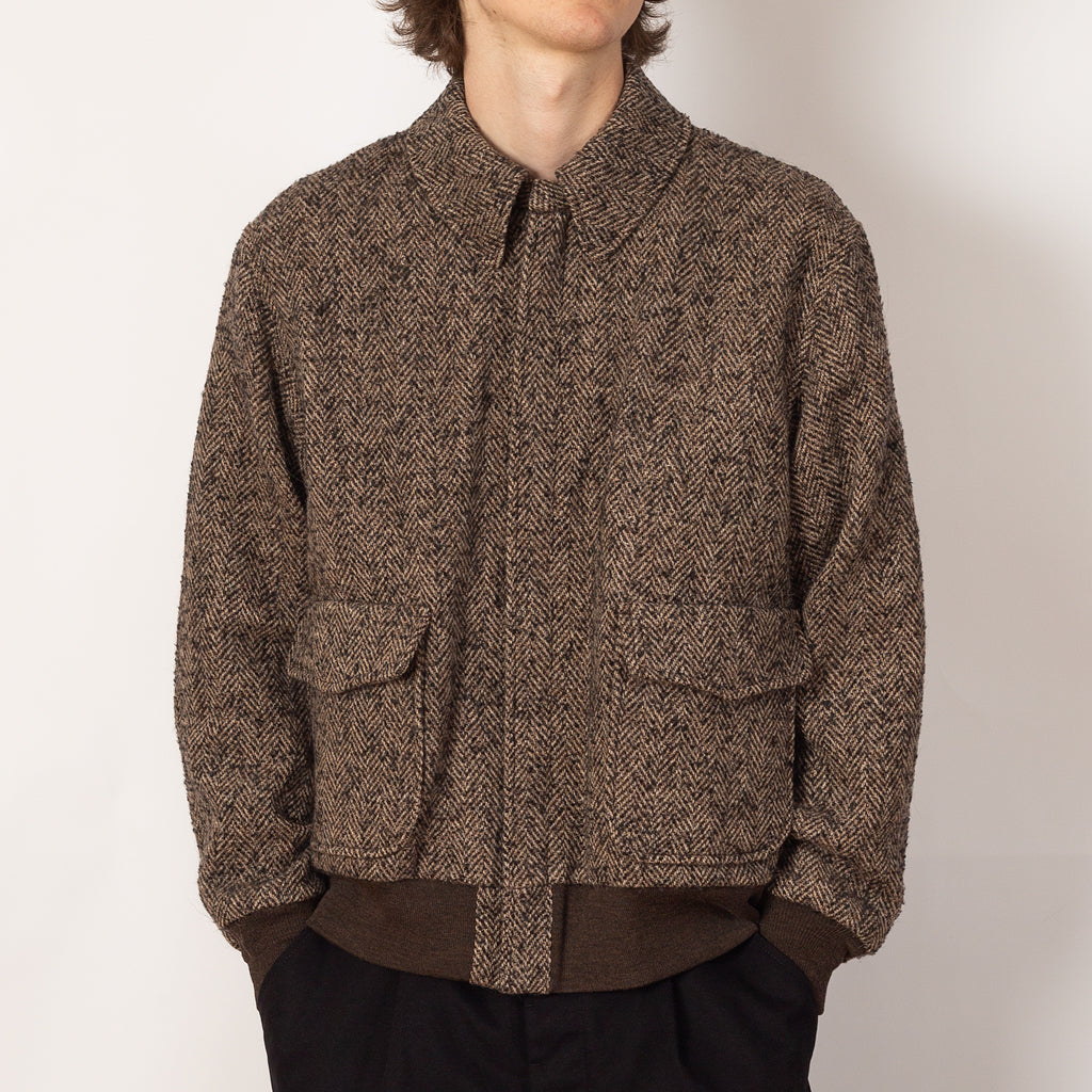 Flight Jacket - Herringbone