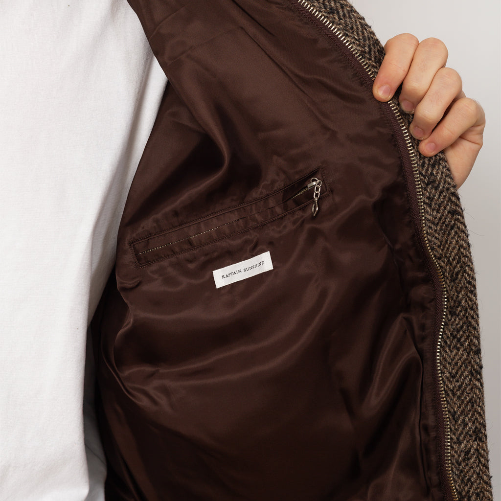 Flight Jacket - Herringbone
