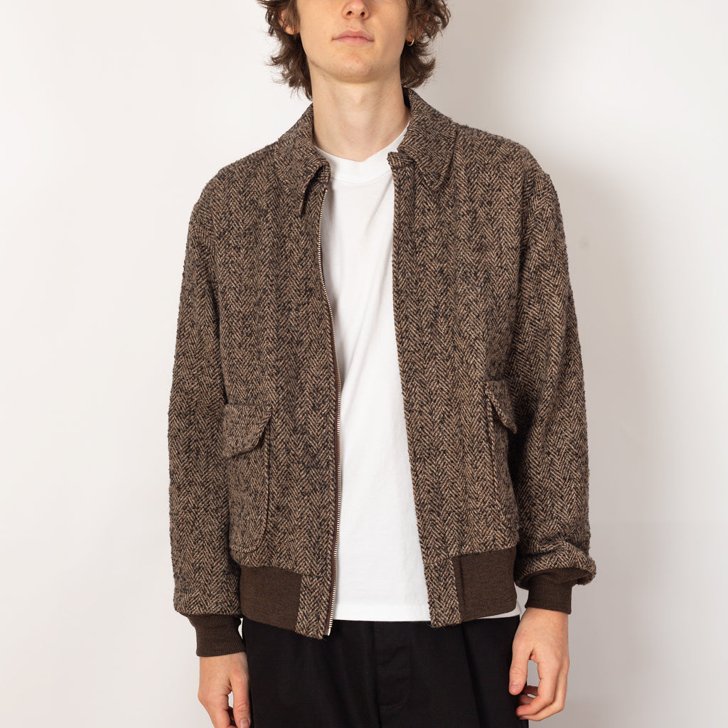 Flight Jacket - Herringbone