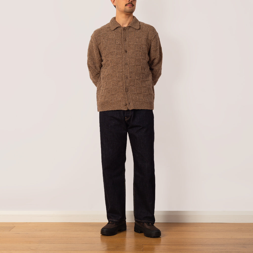 Rat Pack Cardigan - Taupe