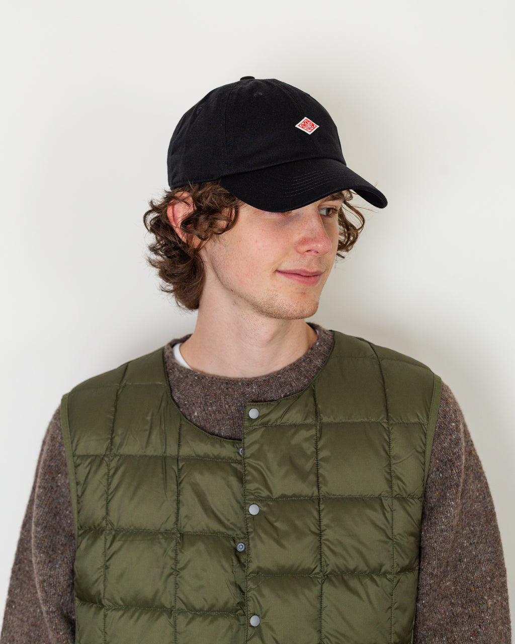 6 Panel Cap - Black