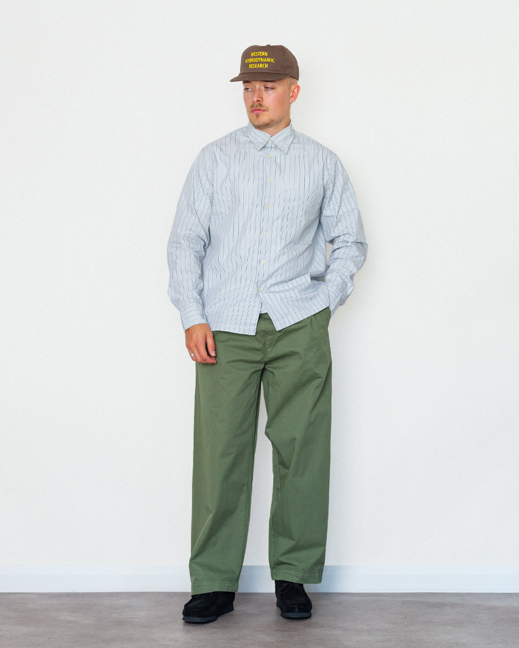 Lucky Shirt - Grey Stripe
