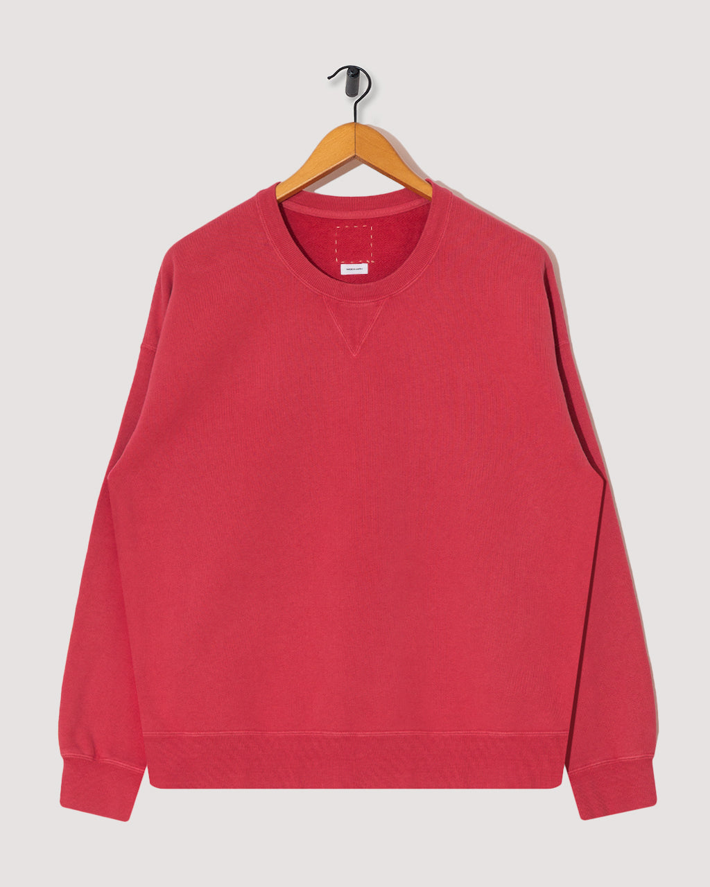Jumbo Sweat LS Damaged - Red | Visvim | Peggs & son.