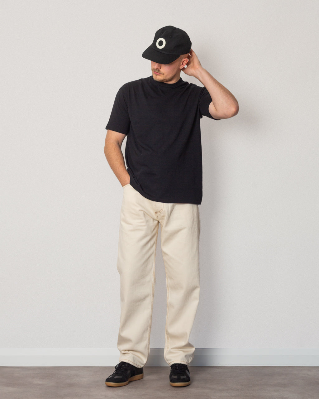 Seamless Crew Tee - Black