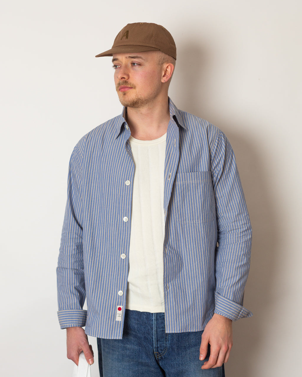 Another Shirt 4.0 - Blue/White Stripe