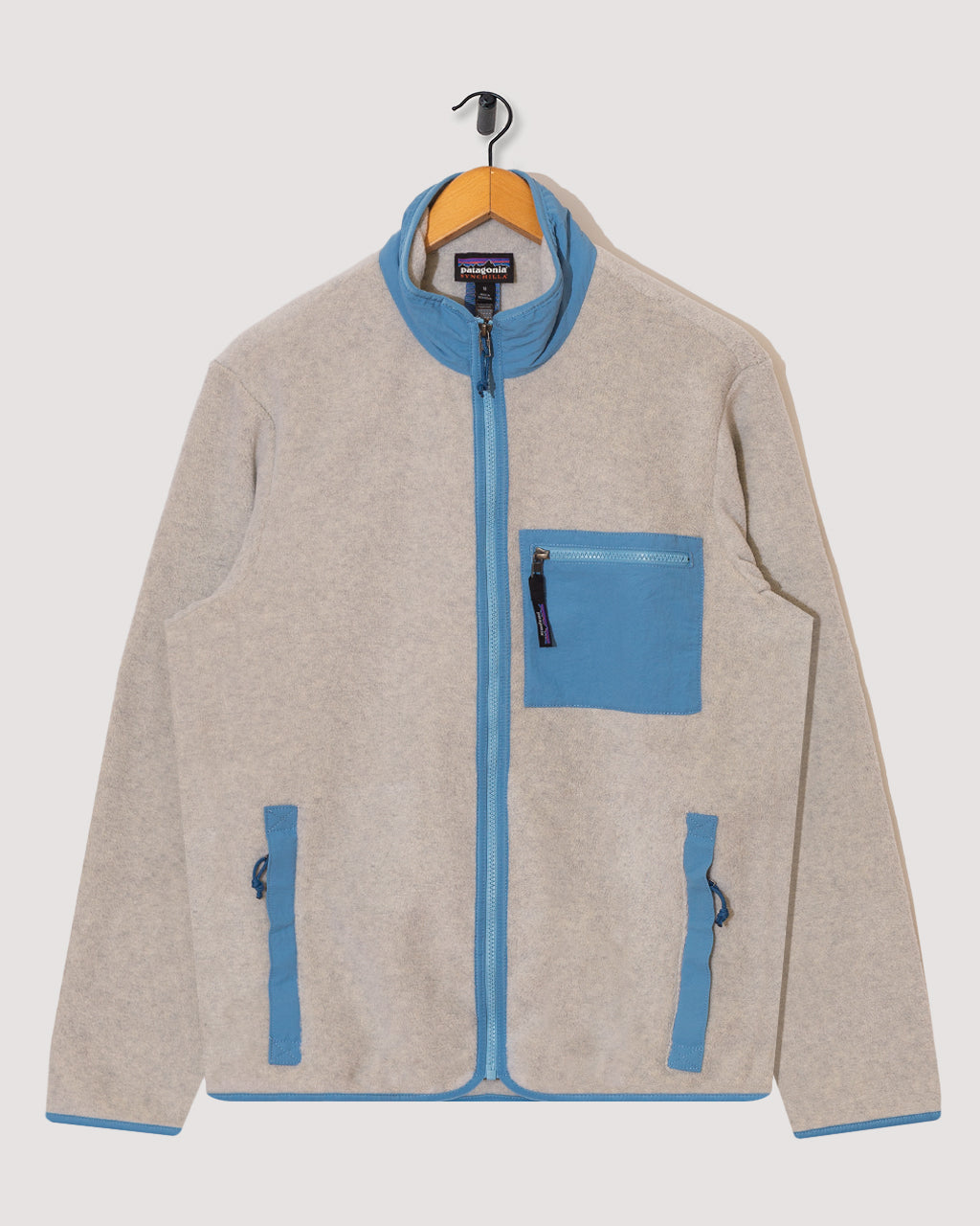 パタゴニア Synchilla Jacket M OAT フリース Synchilla Jacket - Oatmeal Heather/Shore Blue | Patagonia | Peggs