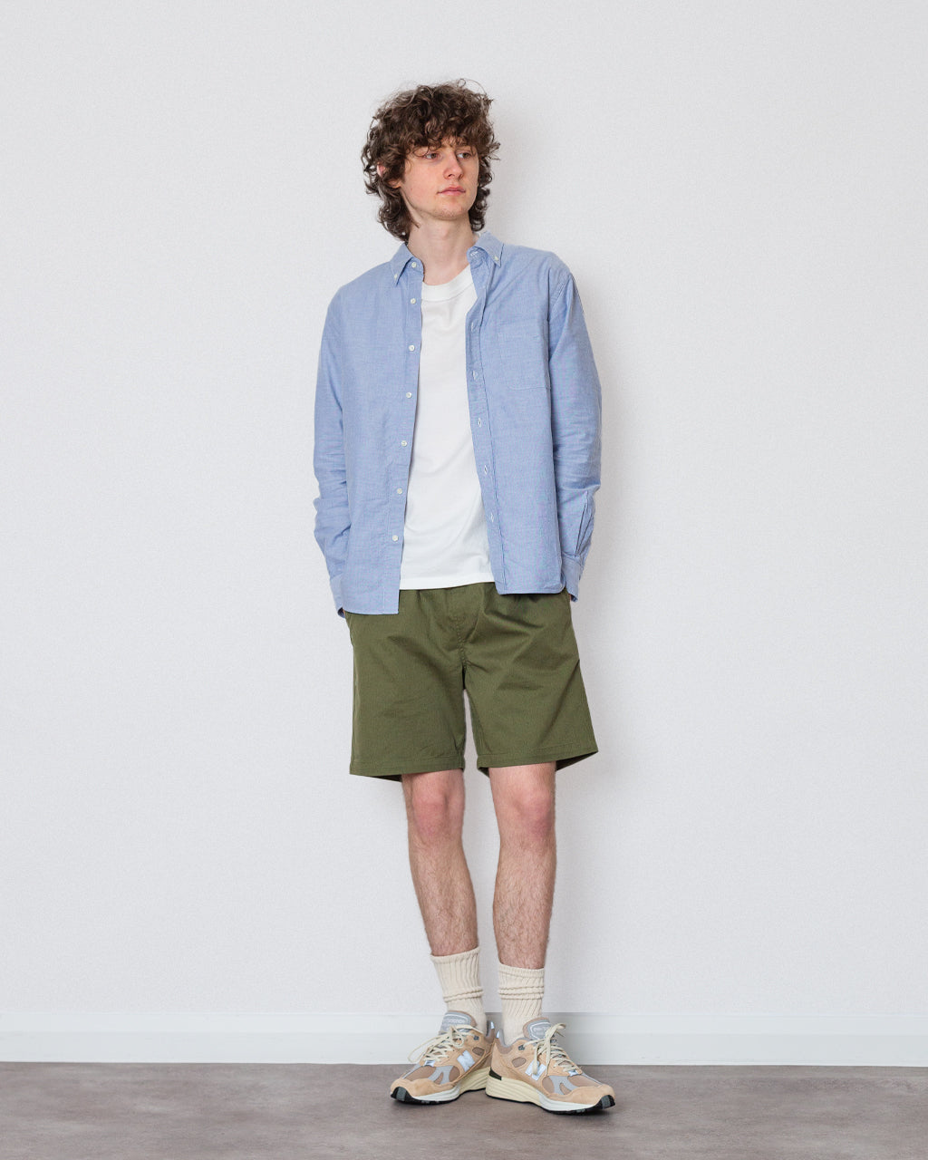 Beach Short - Light Olive