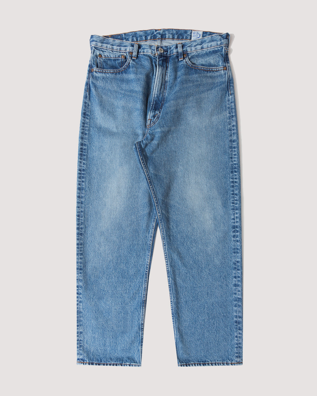 101 Dad Fit Denim Pants - Washed | OrSlow | Peggs & son.