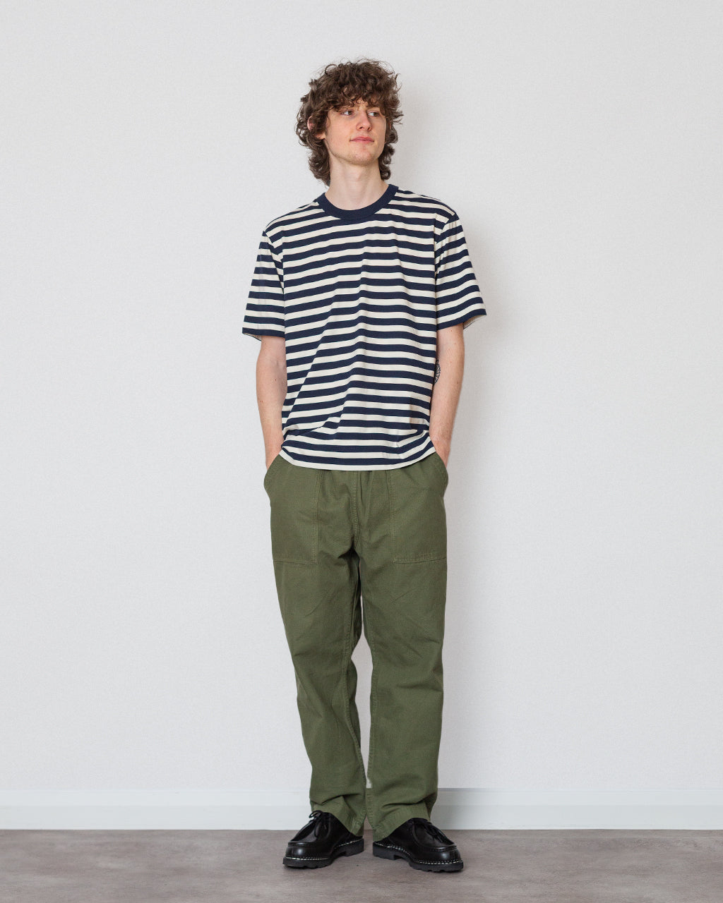 Pedro S/S T-Shirt 30040 - Navy Stripe