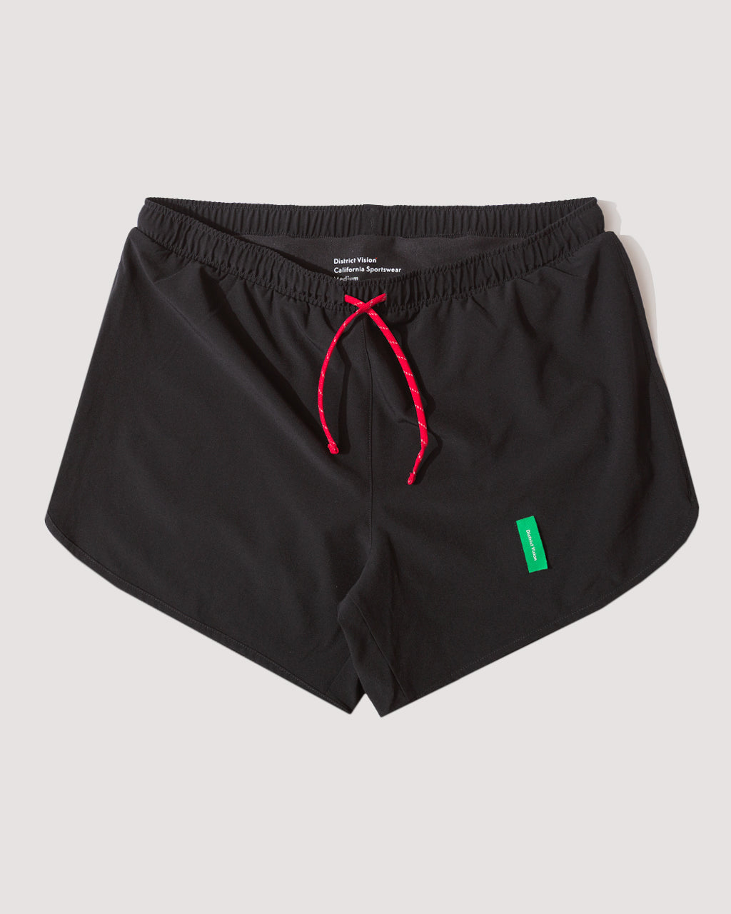 5 Inch Training Short - Black | District Vision | Peggs & son.