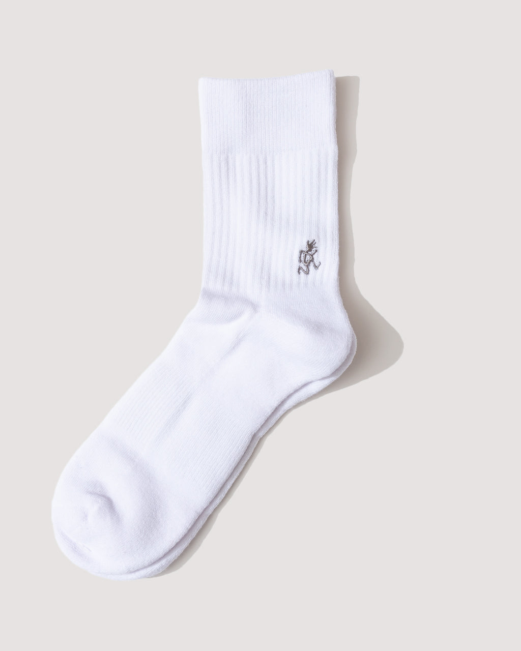 Basic Crew Socks - White