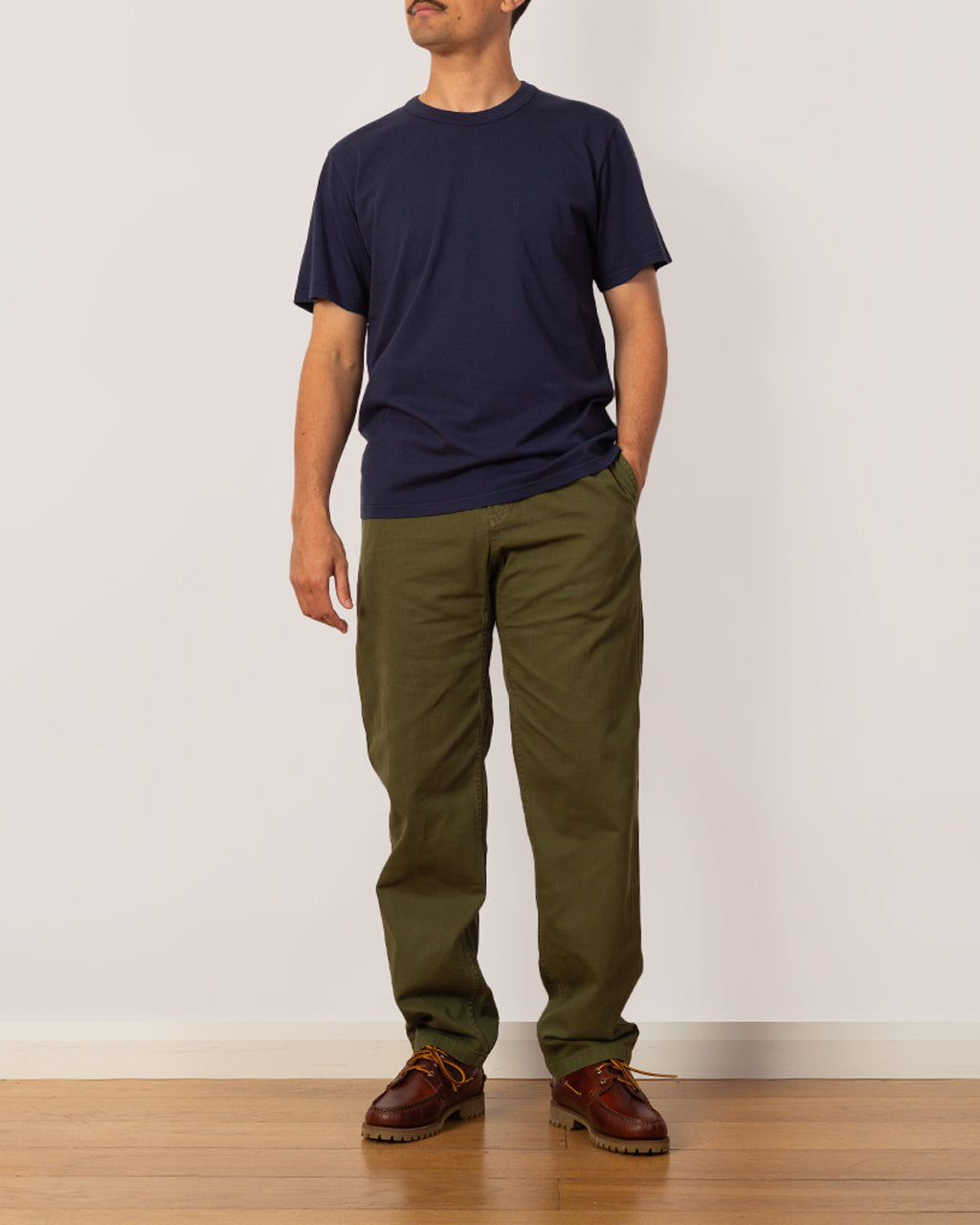 Initial Tee - Dark Navy