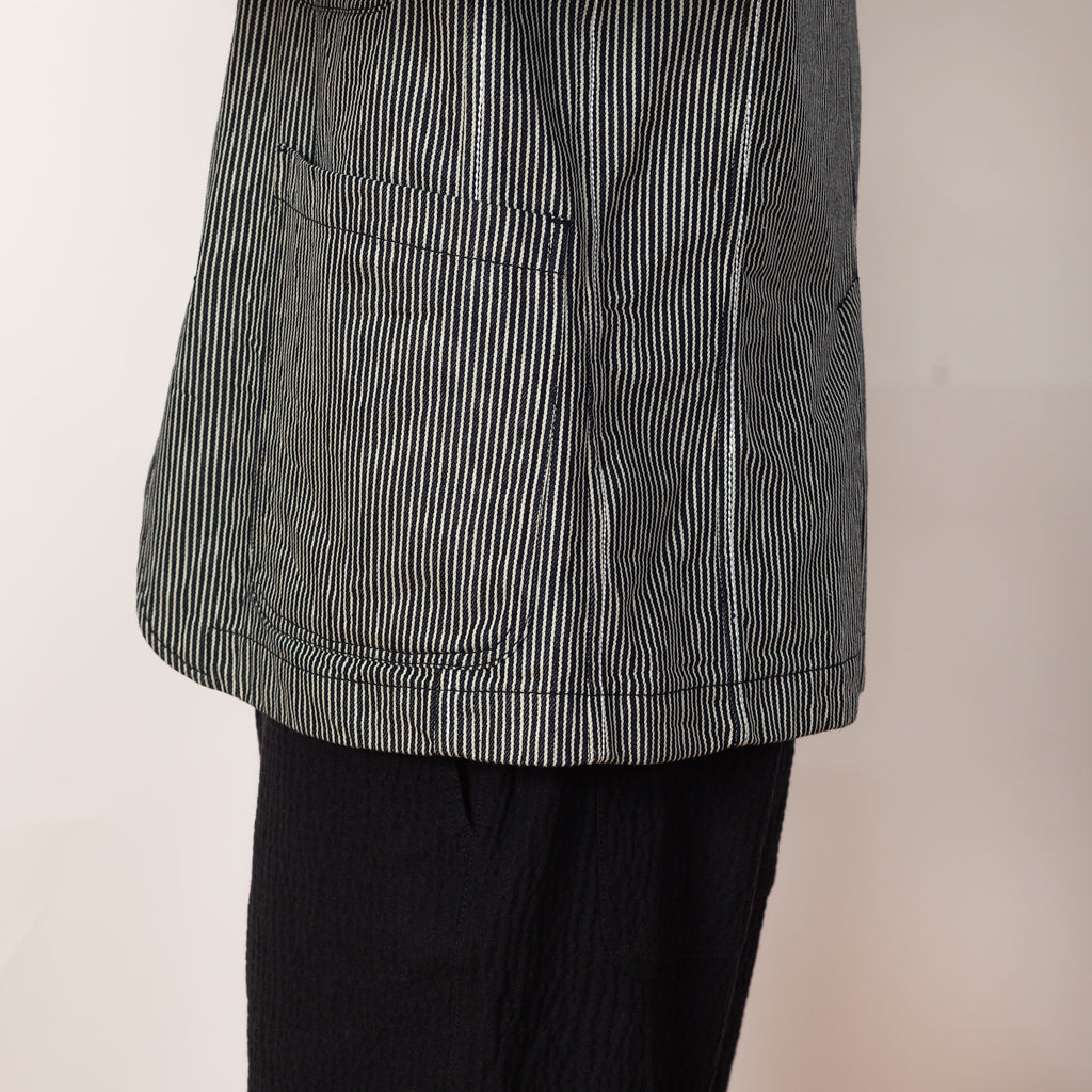 Bakers Jacket - Hickory Stripe Denim