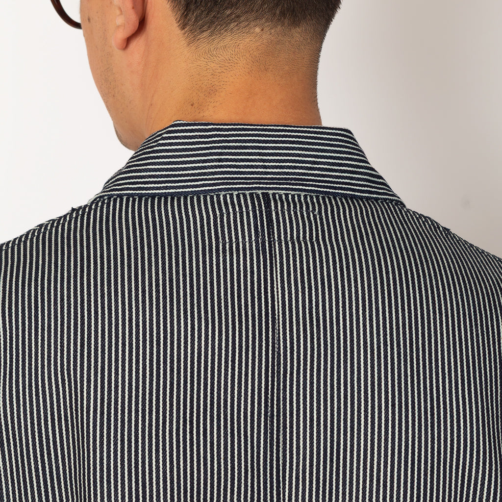 Bakers Jacket - Hickory Stripe Denim