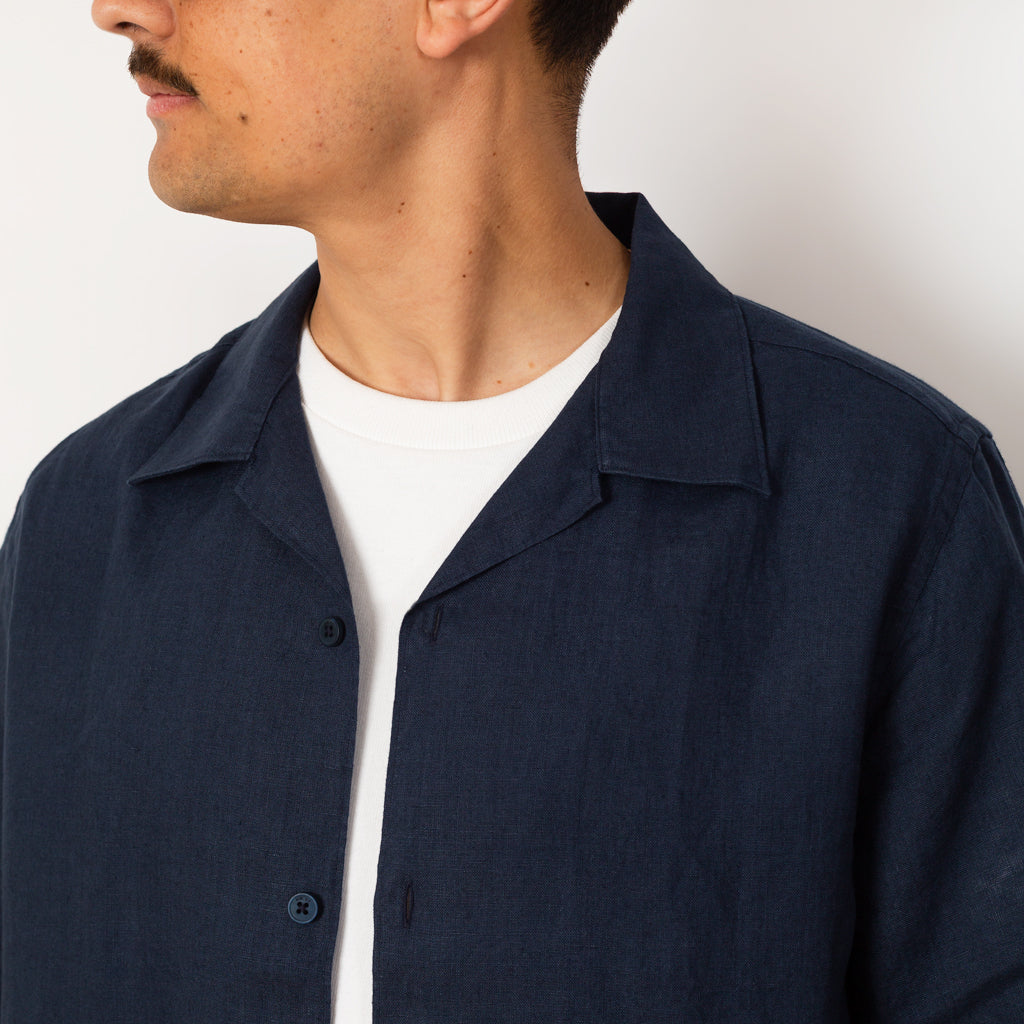 Julio SS No Pocket - Navy Blue