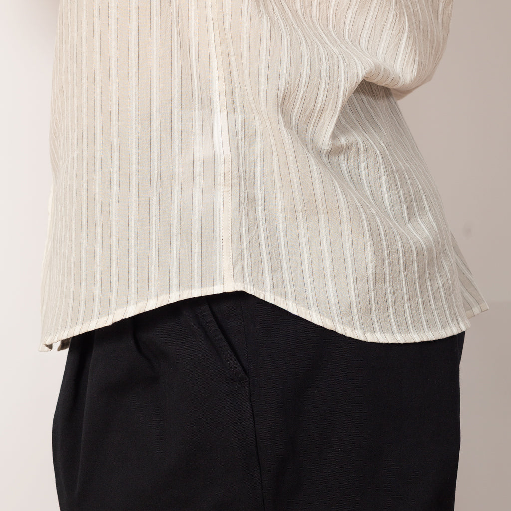 Curtis Shirt - Natural Stripe