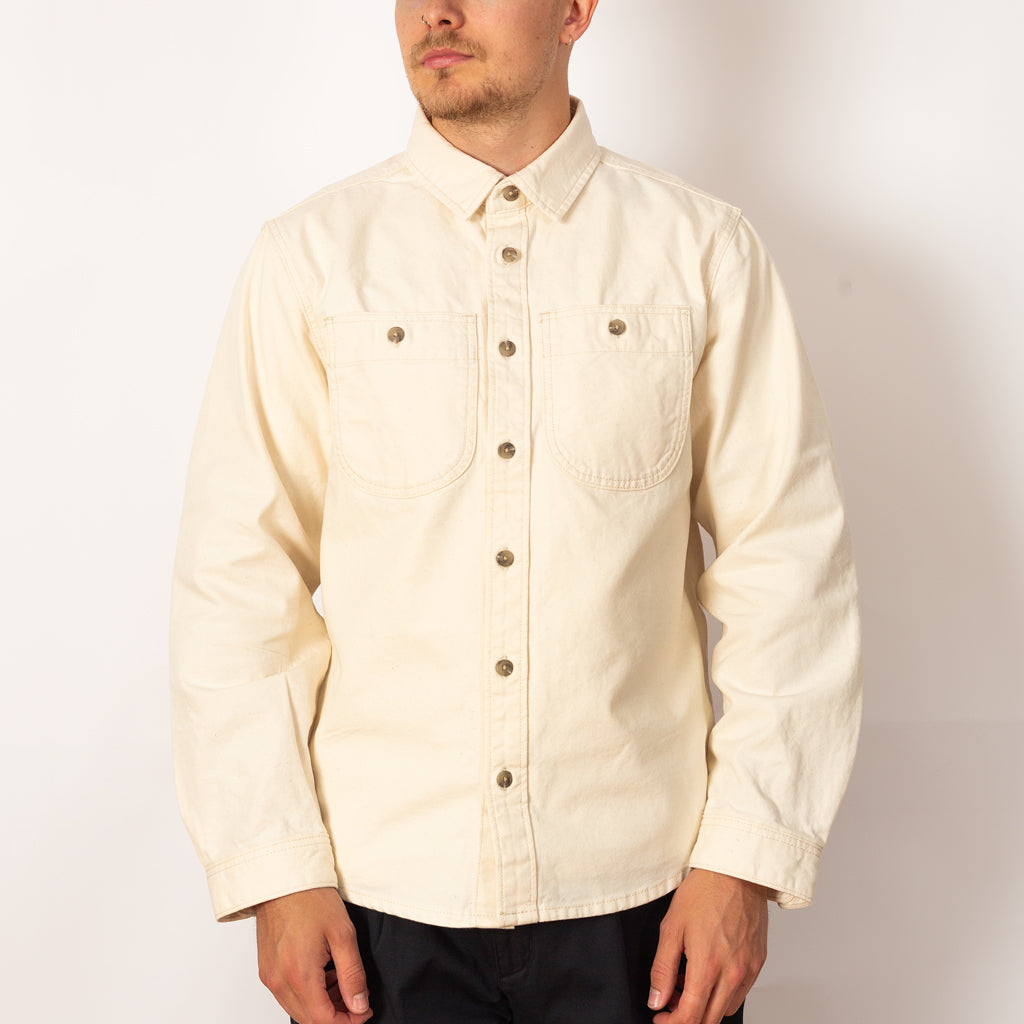 Point Reyes Canvas Shirt - Undyed Natural