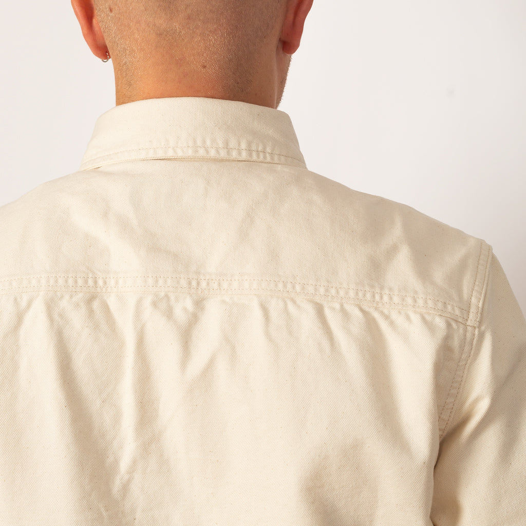 Point Reyes Canvas Shirt - Undyed Natural