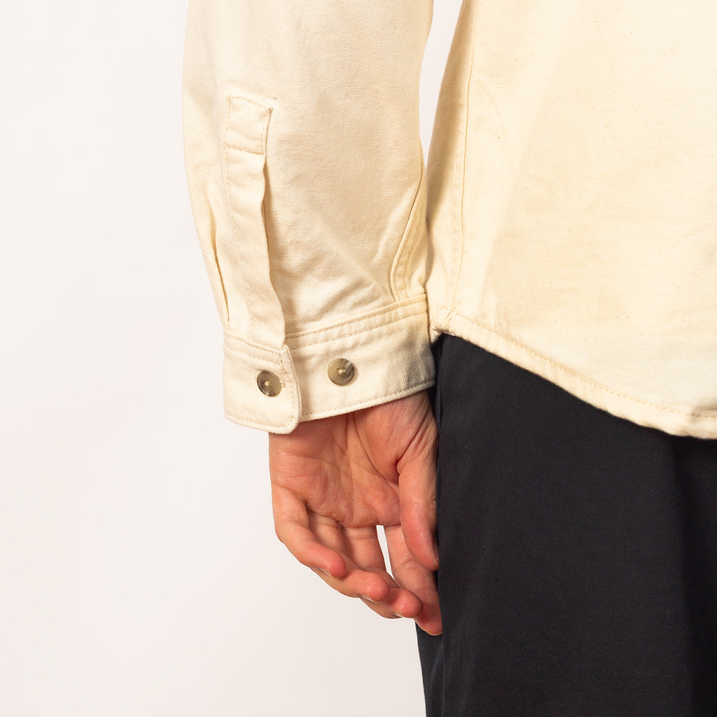 Point Reyes Canvas Shirt - Undyed Natural