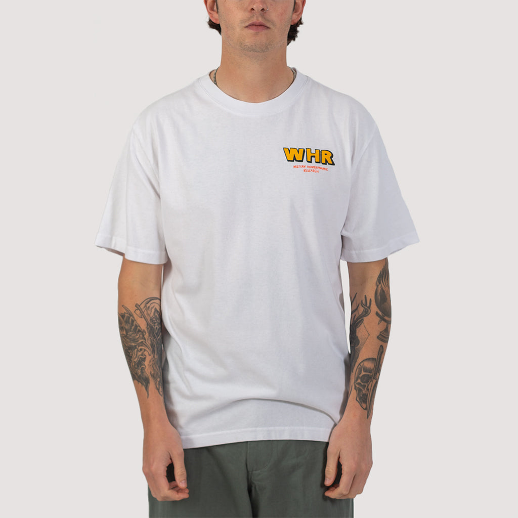 Wobbly Worker Tee - White