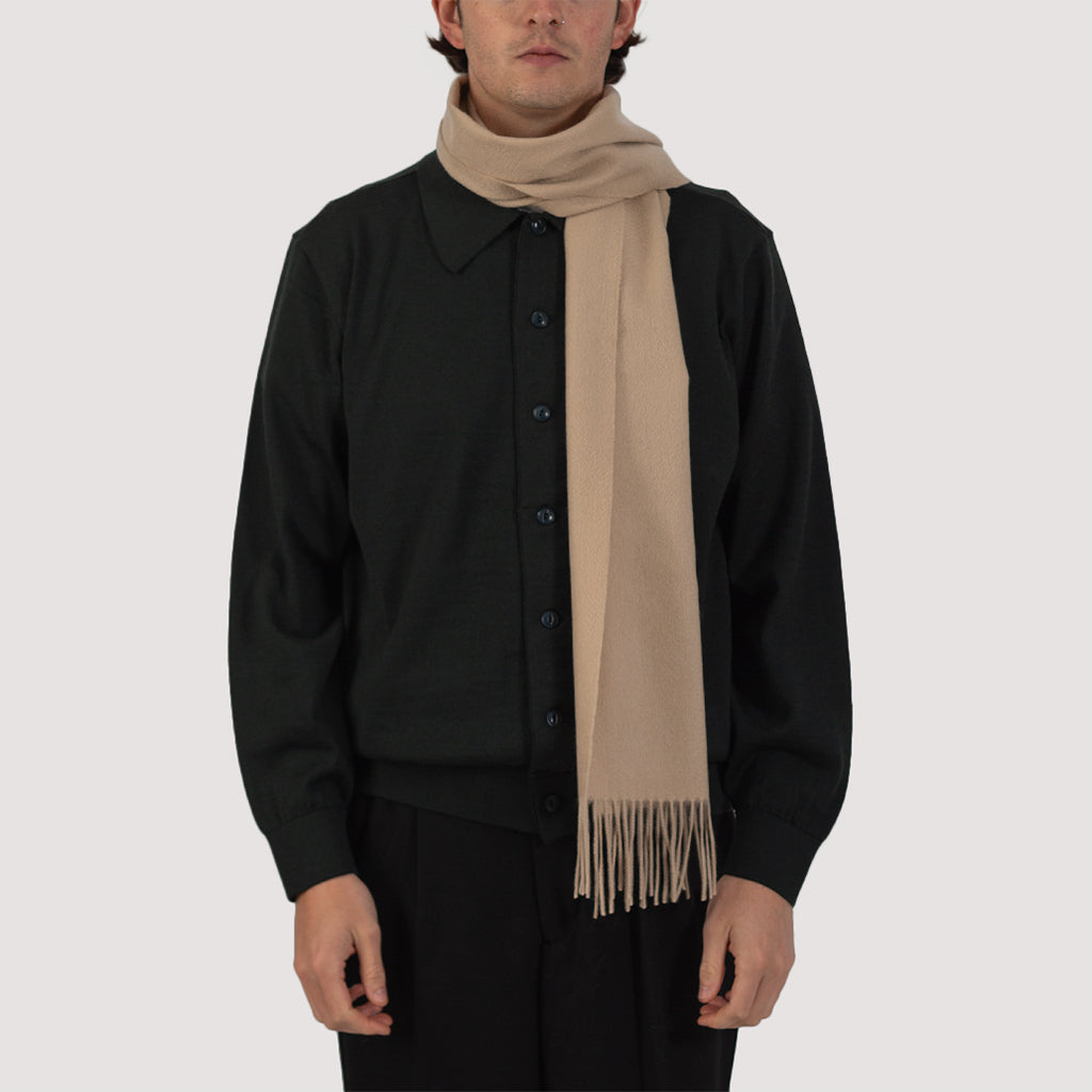 Cashmere Scarf - Beige