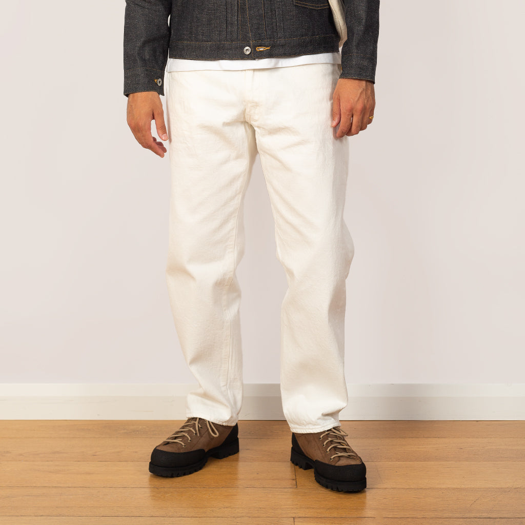 5 Pocket Jean - White