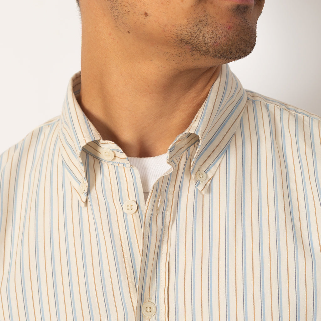 Lazy Day Shirt - Pop Stripe Ecru