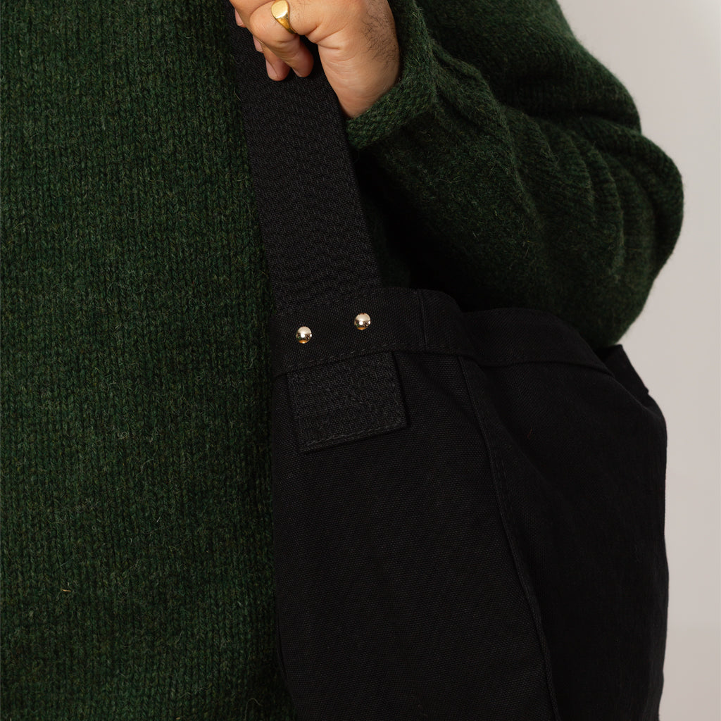 Newsboy Bag Small - Black