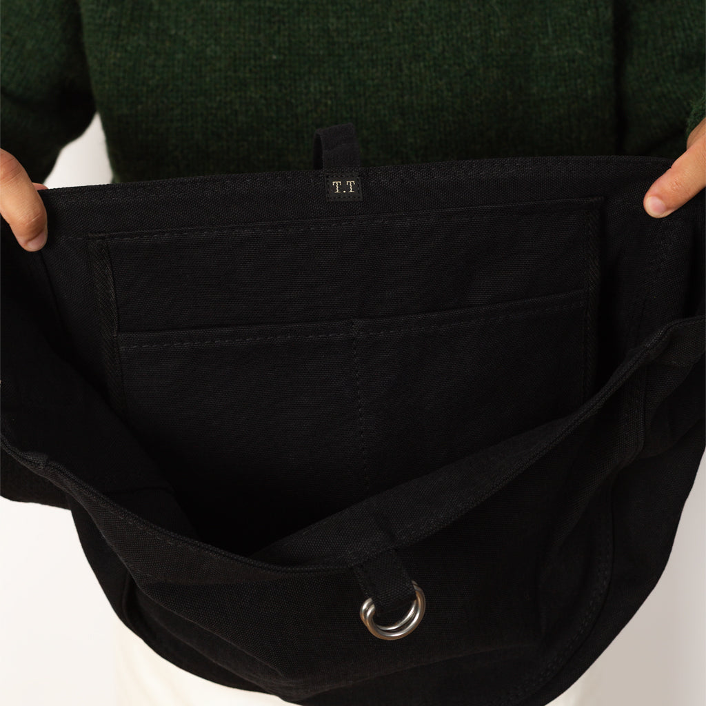 Newsboy Bag Small - Black