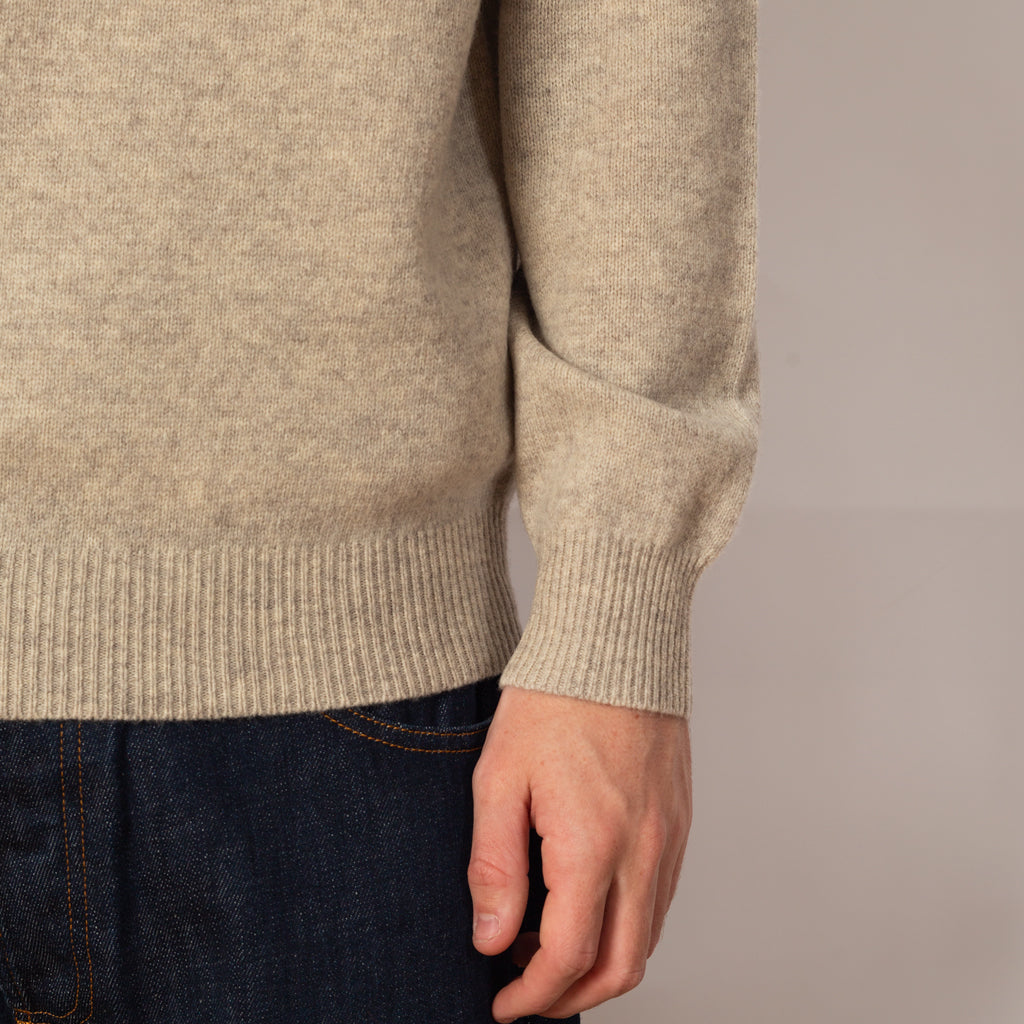Knit Polo 9G - Beige