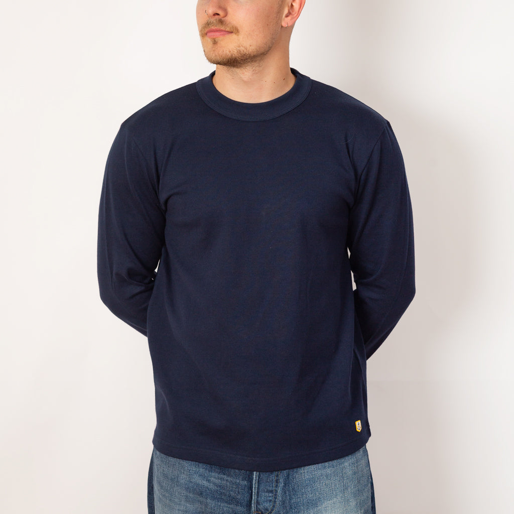 L/S Heritage T-Shirt - Marine Deep