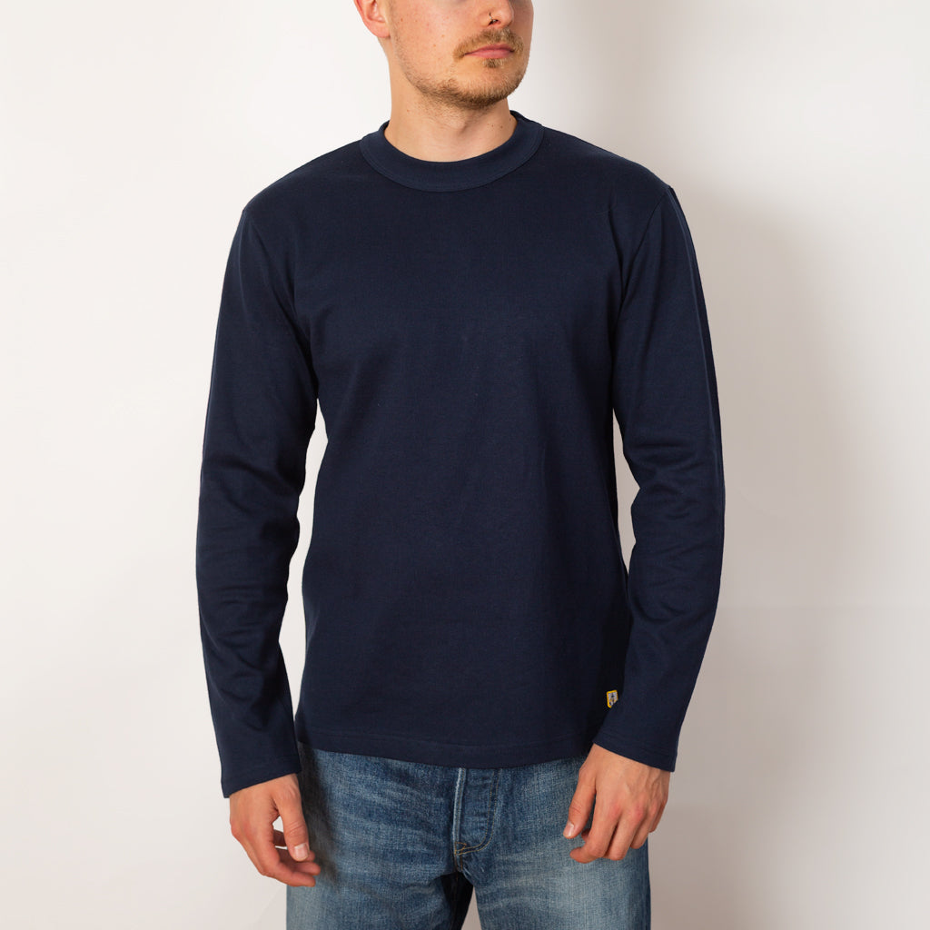 L/S Heritage T-Shirt - Marine Deep
