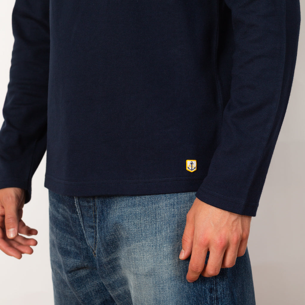 L/S Heritage T-Shirt - Marine Deep