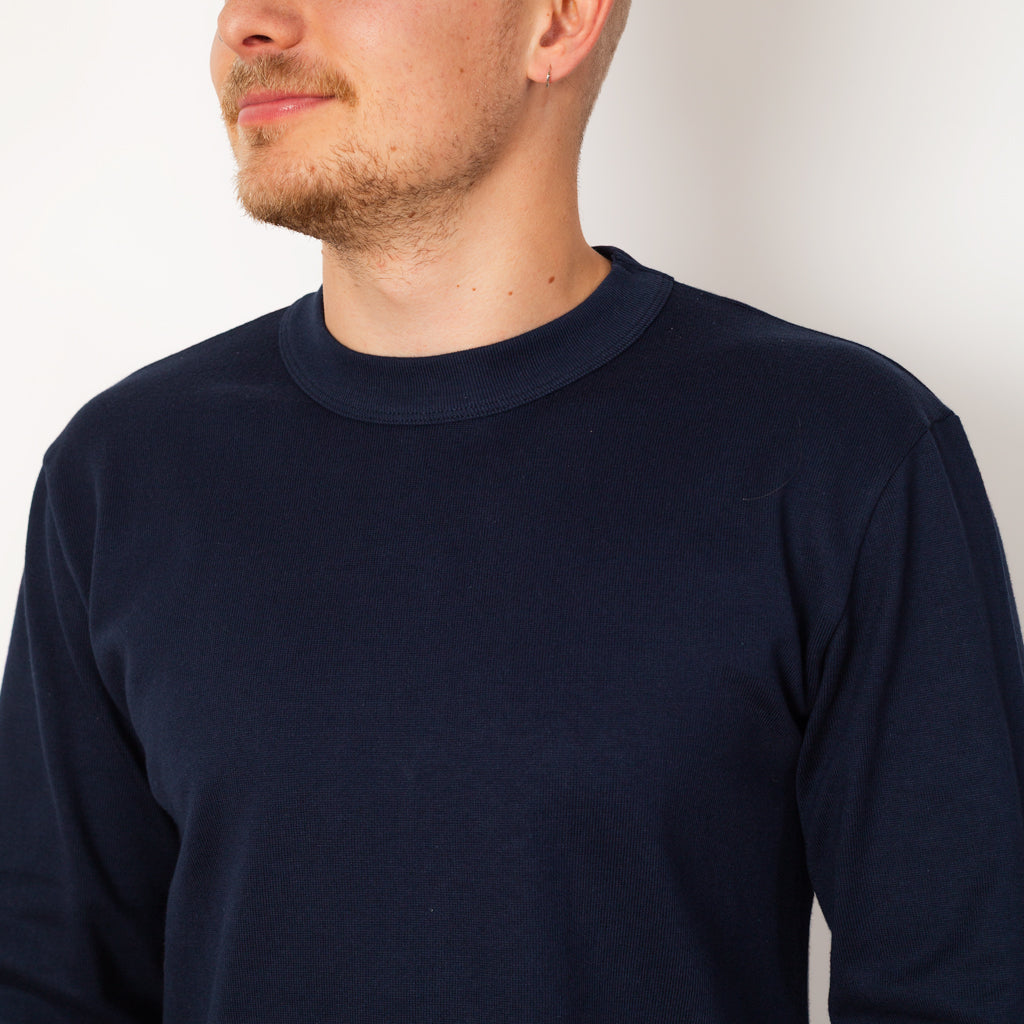 L/S Heritage T-Shirt - Marine Deep