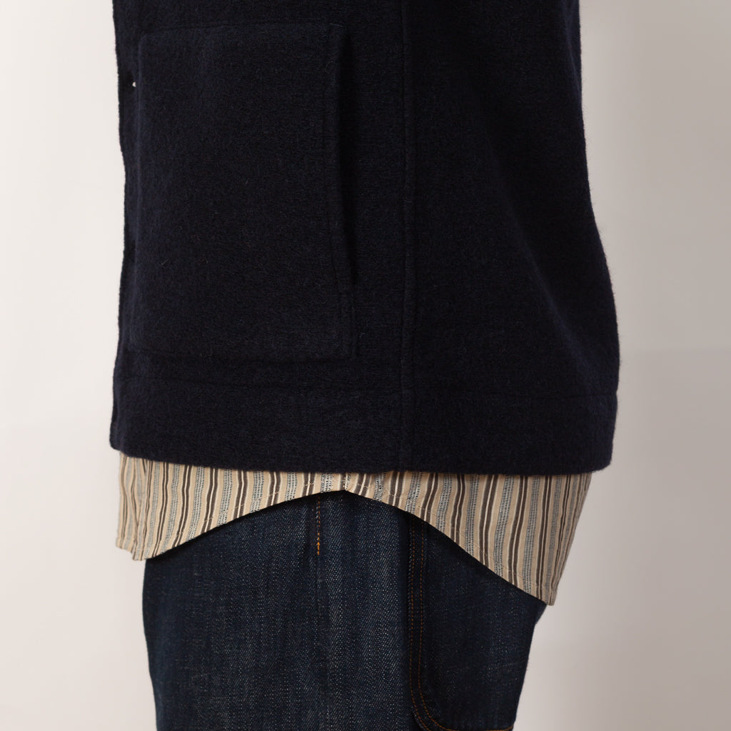 Uniform Jacket Wool Fleece - Navy