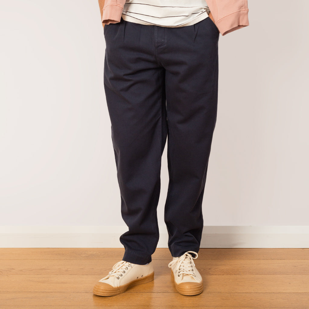 Assembly Pant - Deep Navy Brushed Twill