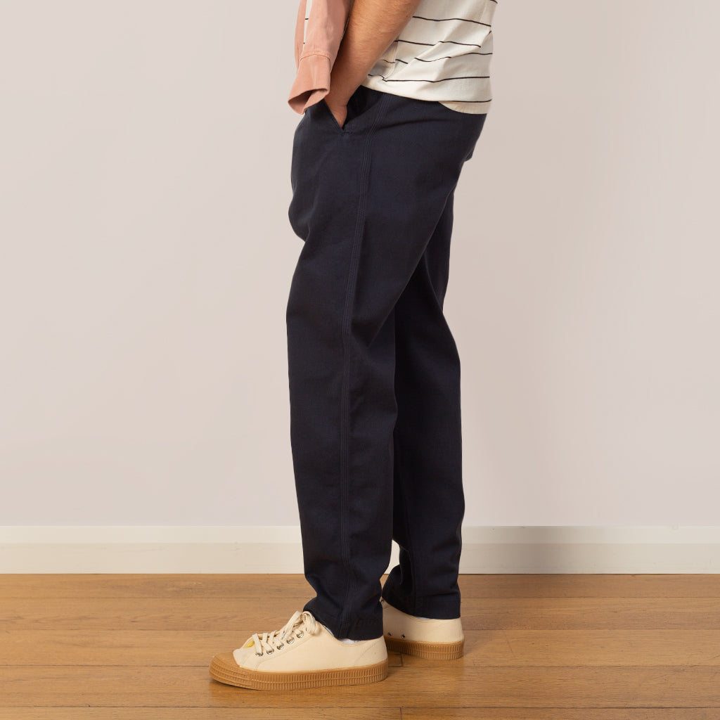 Assembly Pant - Deep Navy Brushed Twill