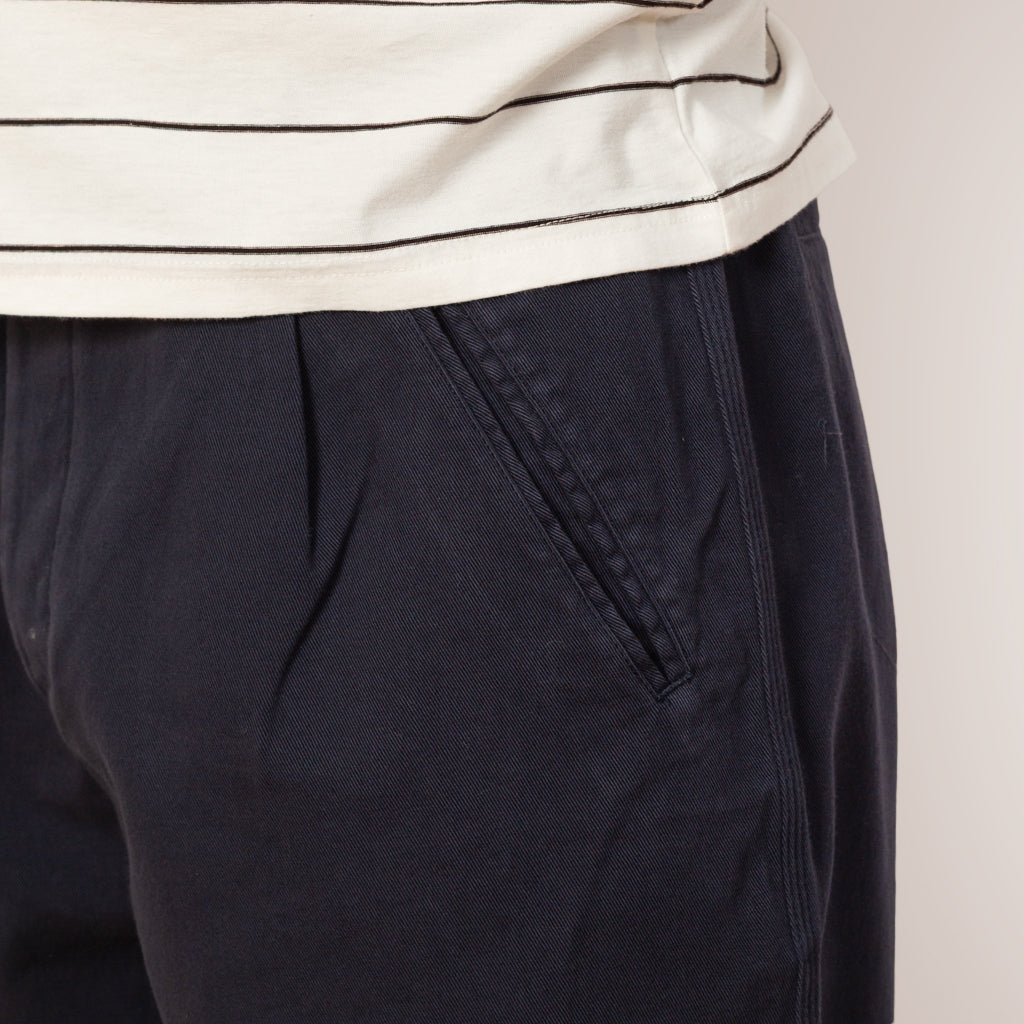 Assembly Pant - Deep Navy Brushed Twill
