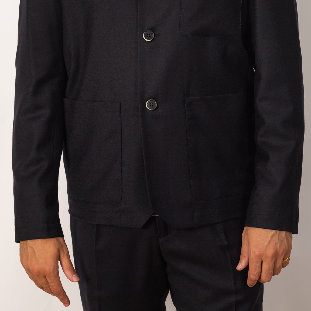 Overshirt Visal Flan - Navy