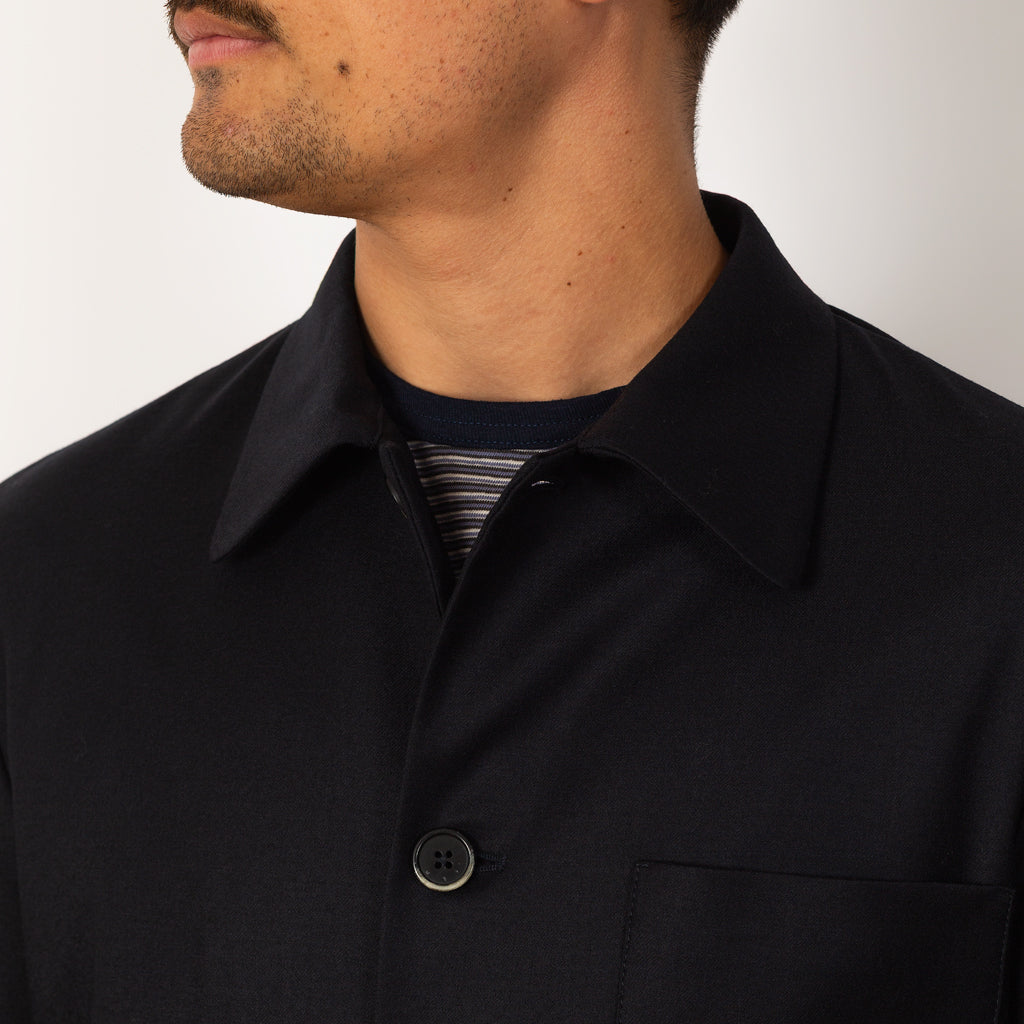 Overshirt Visal Flan - Navy