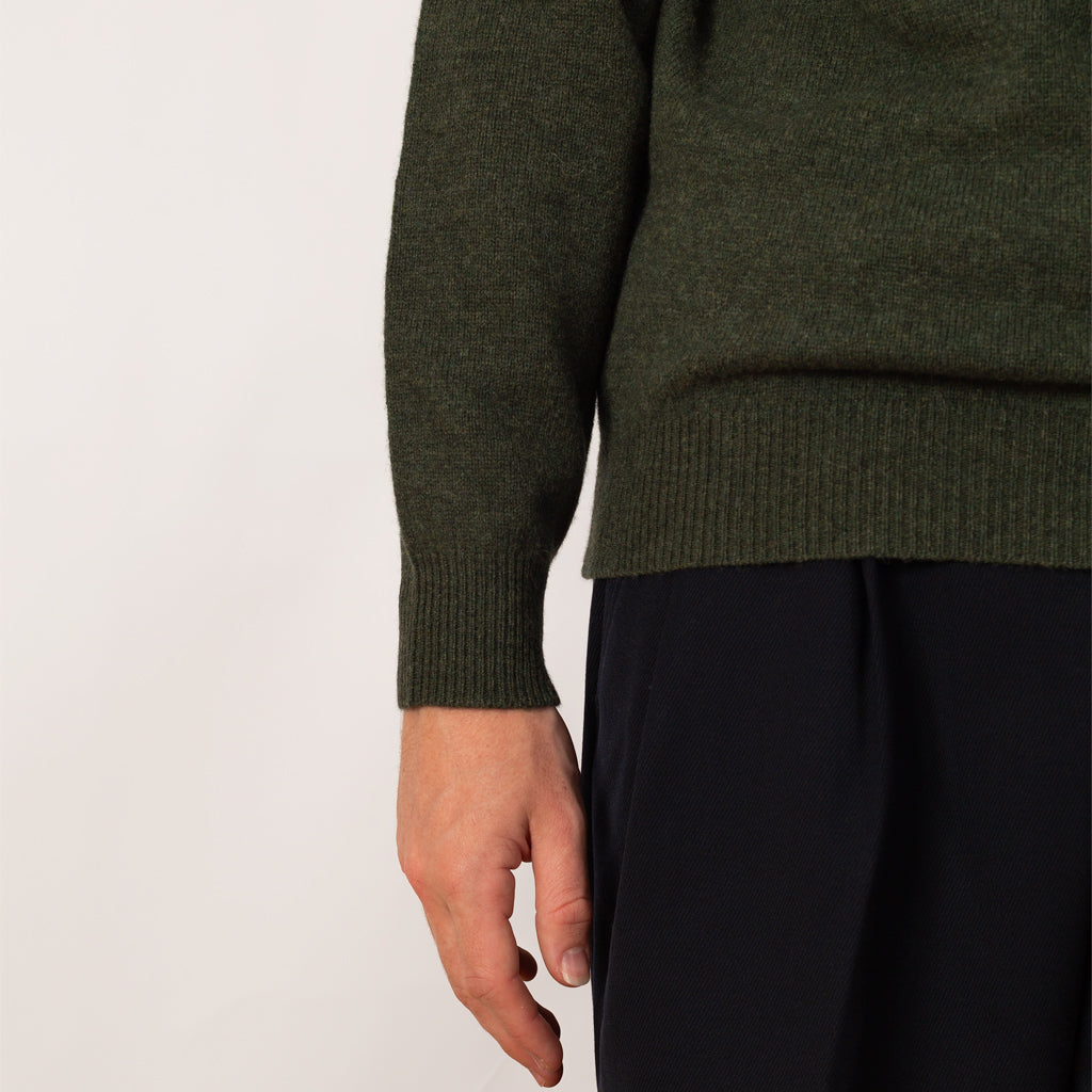 Knit Polo 9G - Green